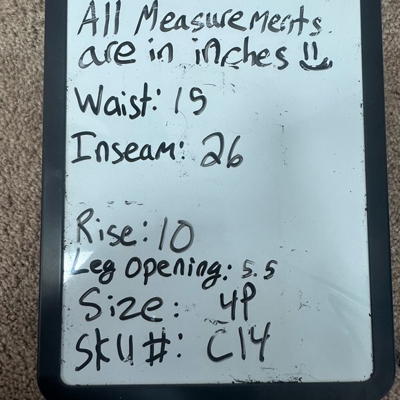 VTG Lauren Jeans Co. Dress Pants Women’s 4 Petite Ralph Lauren Navy Blue - Picture 10 of 11